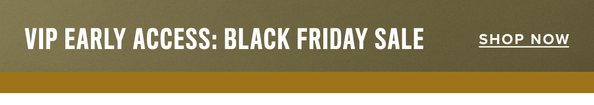VIP Early Access: Black Friday Sale