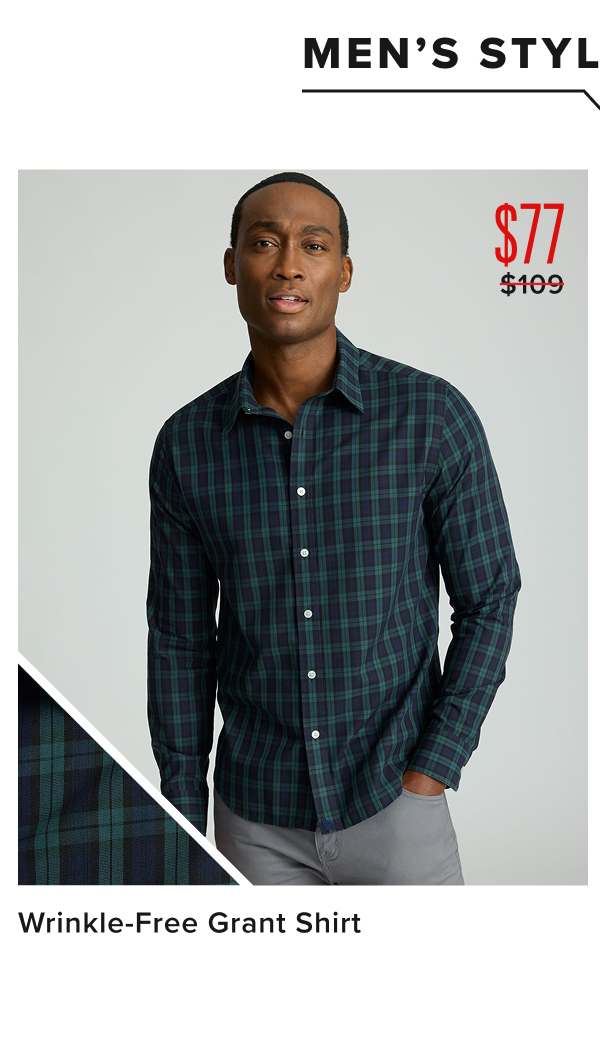 $82 Wrinkle-Free Grant Shirt
