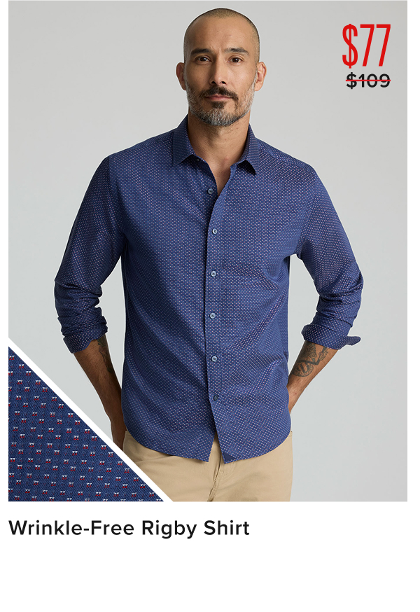 $82 Wrinkle-Free Rigby Shirt