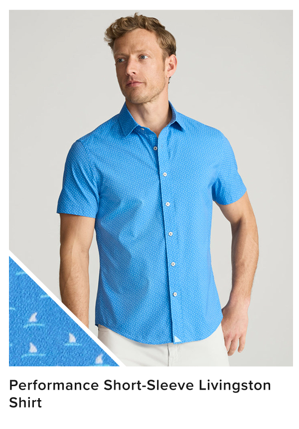 Performance Short-Sleeve Livingston Shirt Performance Short-Sleeve Livingston Shirt