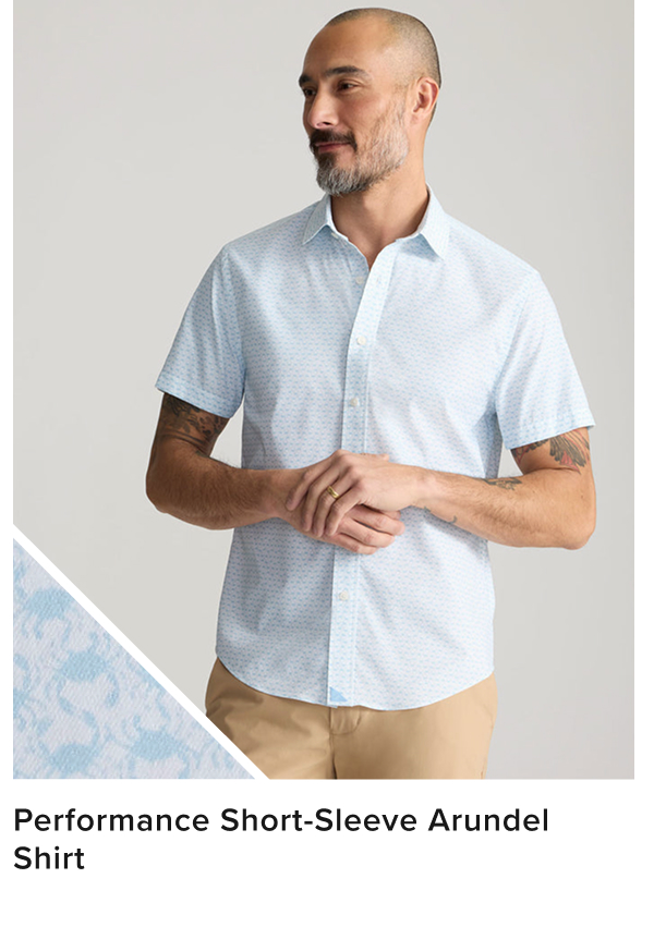 Performance Short-Sleeve Arundel Shirt Performance Short-Sleeve Arundel Shirt