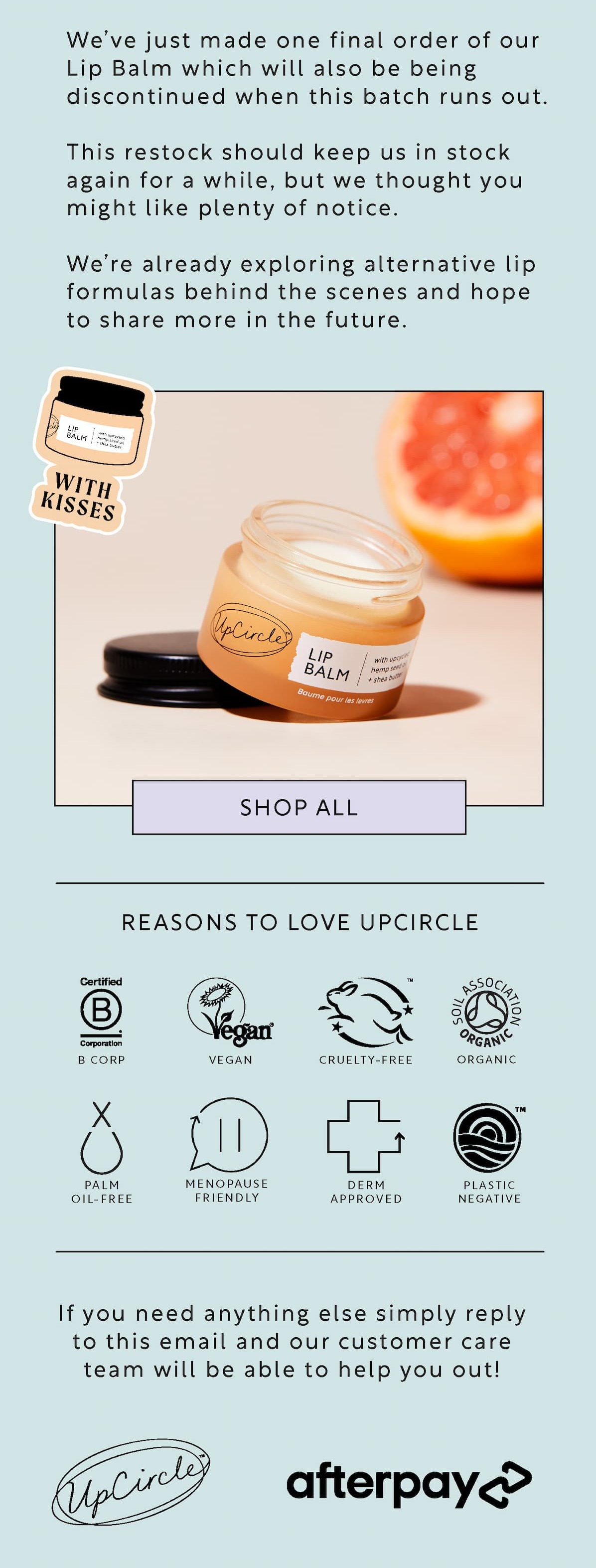 Lip Balm final call - shop now!