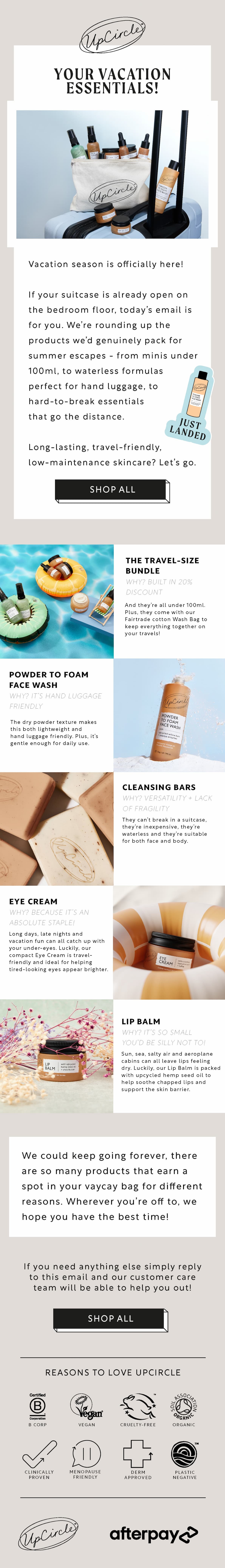 The ultimate travel companions - shop now!