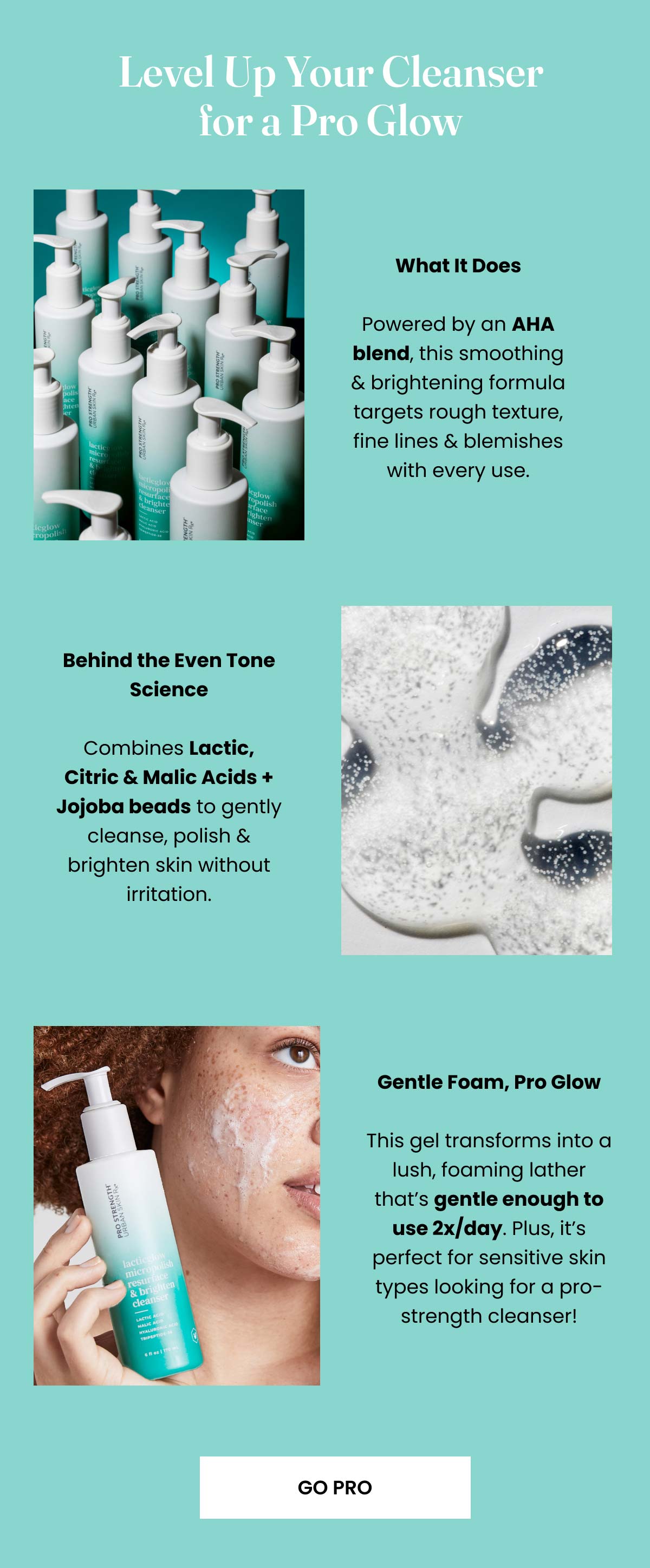 Level Up Your Cleanser For A Pro Glow
