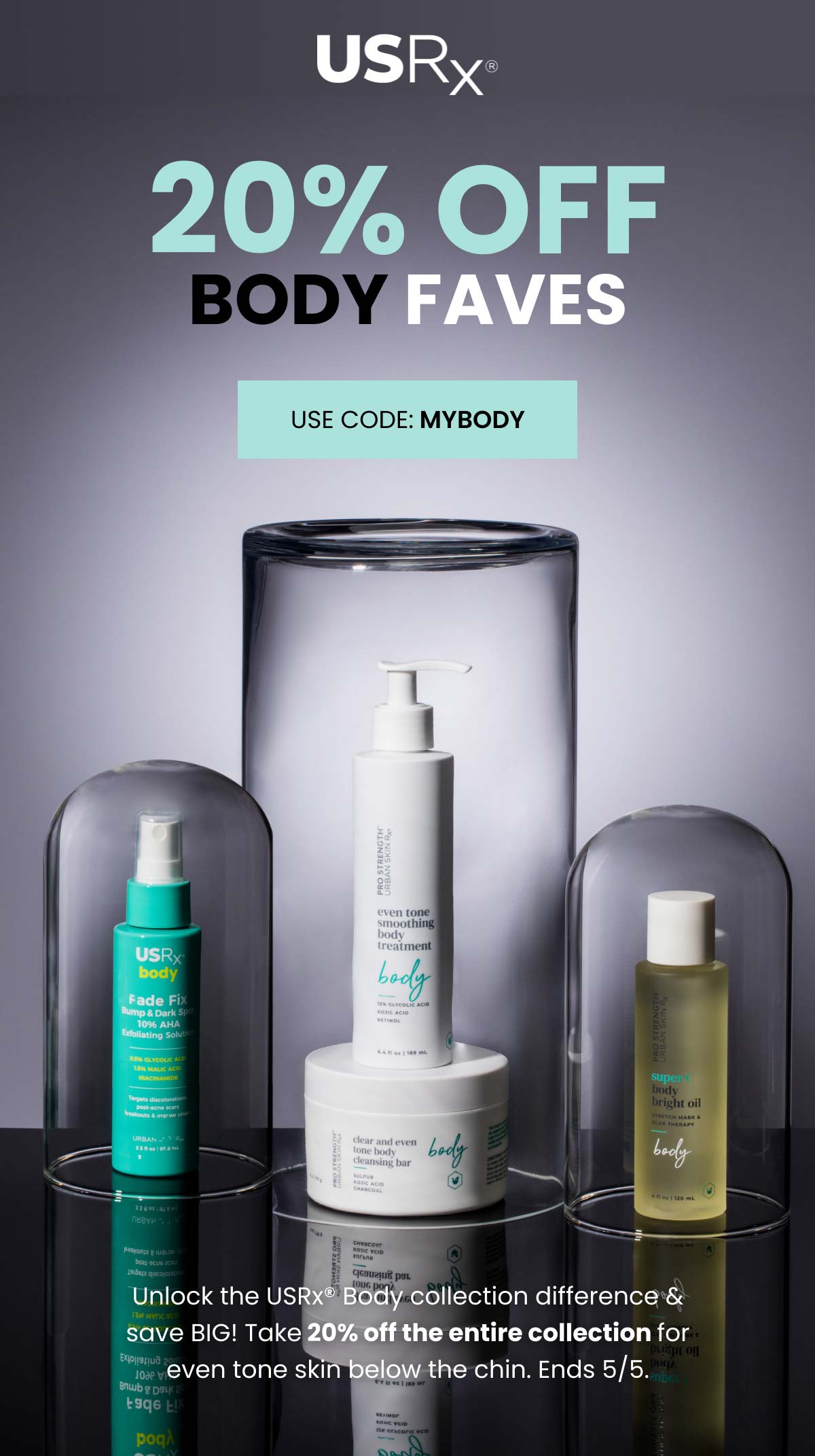 20% OFF Body Faves
