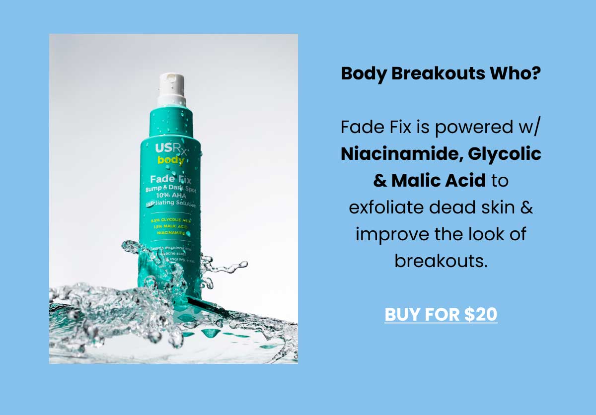 Fade Fix Bump & Dark Spot 10% AHA Exfoliating Solution