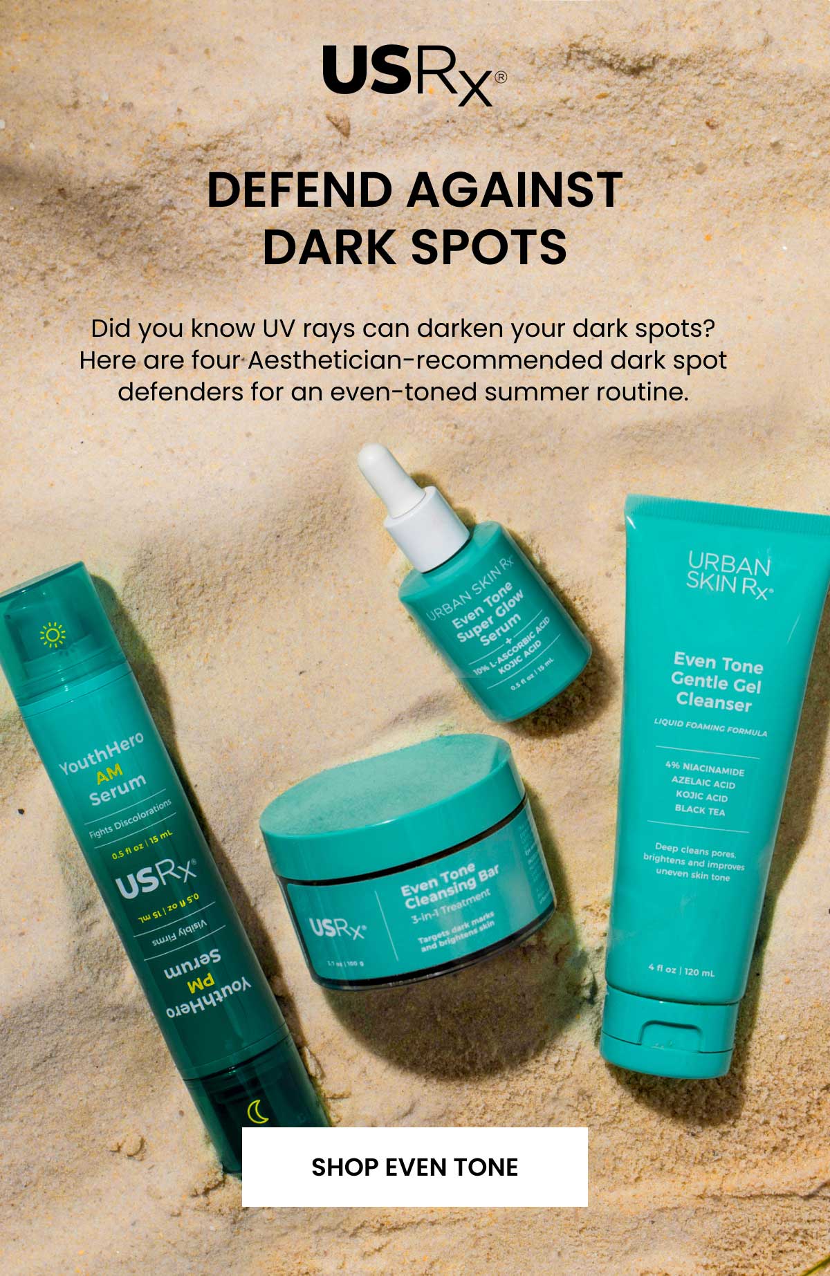 DEFEND AGAINST DARK SPOTS