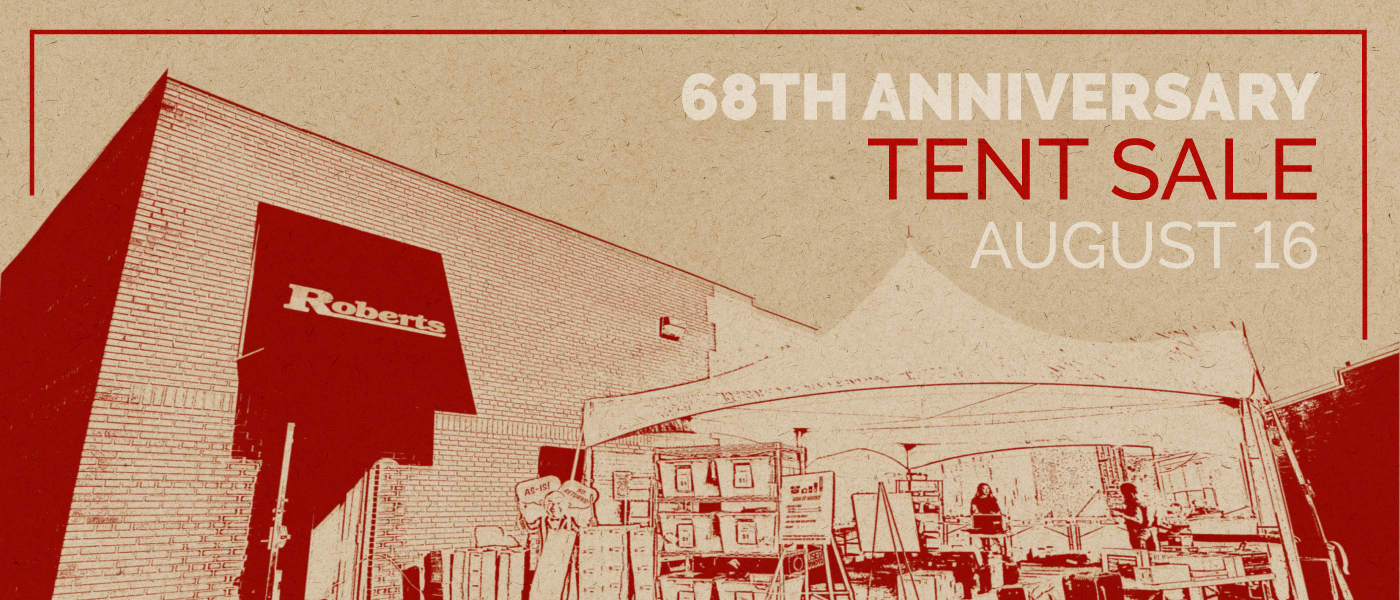 68th Anniversary Tent Sale - August 16