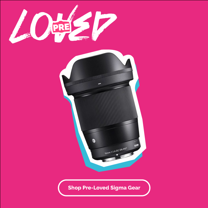 Shop Pre-Loved Sigma Gear