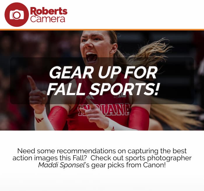 Gear Up for Fall Sports with Maddi's Top Picks from Canon