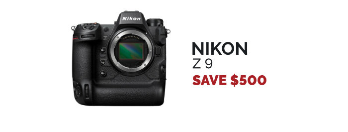 Nikon Z 9 - Save $500