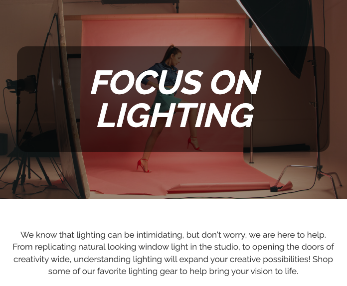 We know that lighting can be intimidating, but don’t worry, we are here to help.