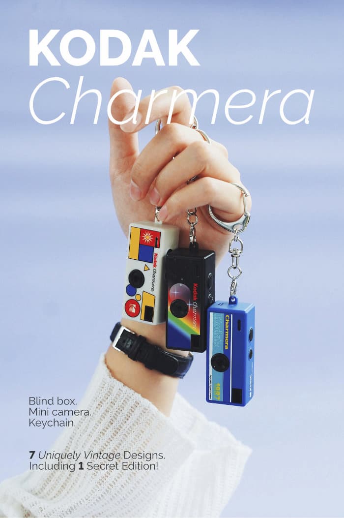 Kodak Charmera Keychain Digital Camera Collectible (Blindbox) (1 Piece)