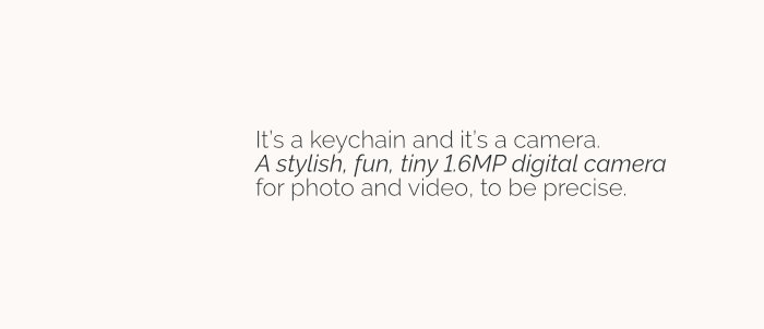 Kodak Charmera Keychain Digital Camera Collectible (Blindbox) (1 Piece)