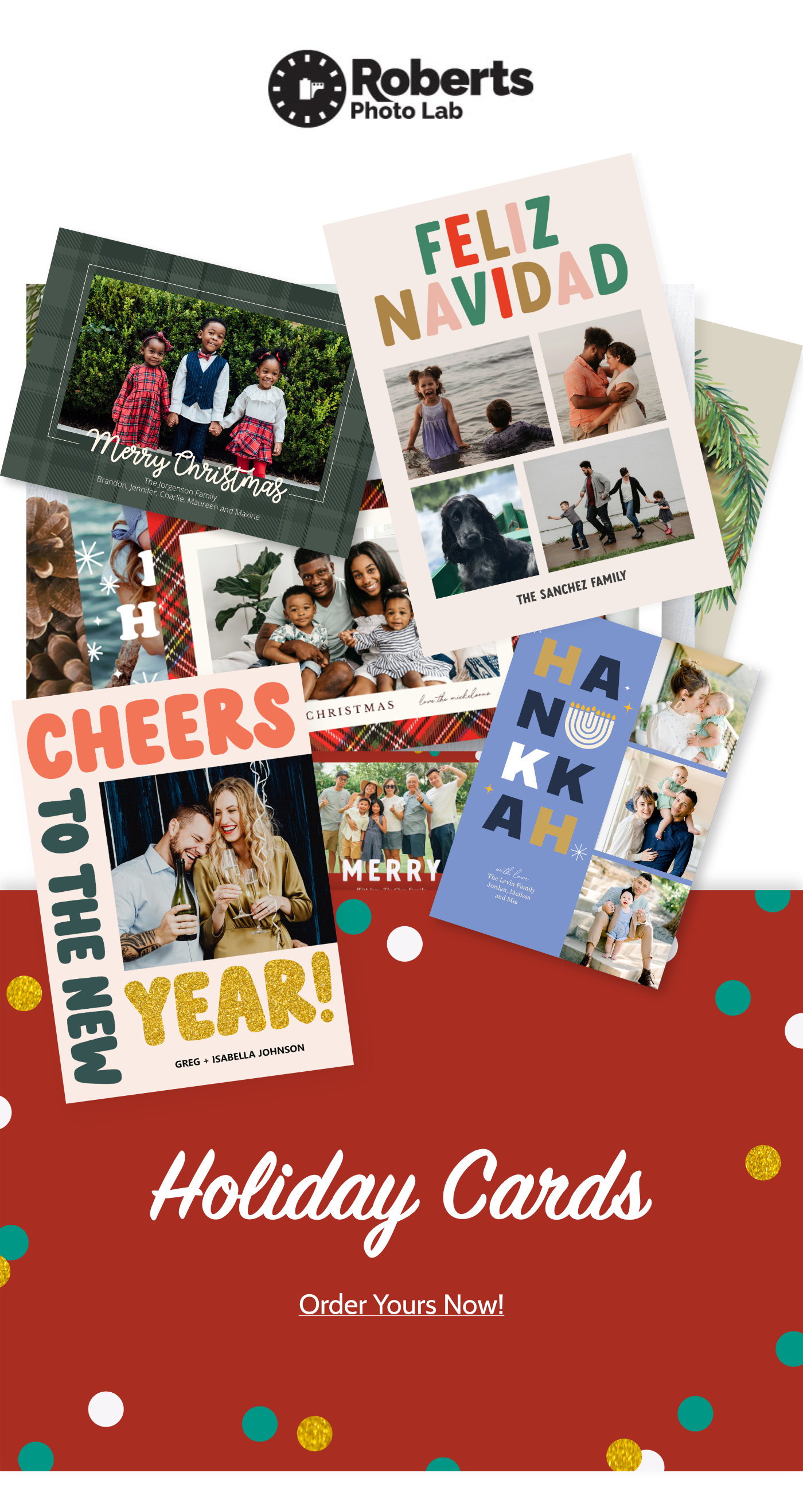 Order Your Holiday Cards Now!