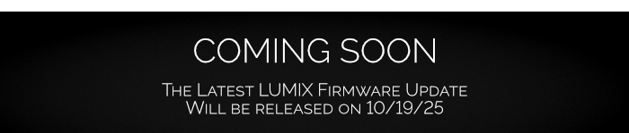 Lumix Firmware