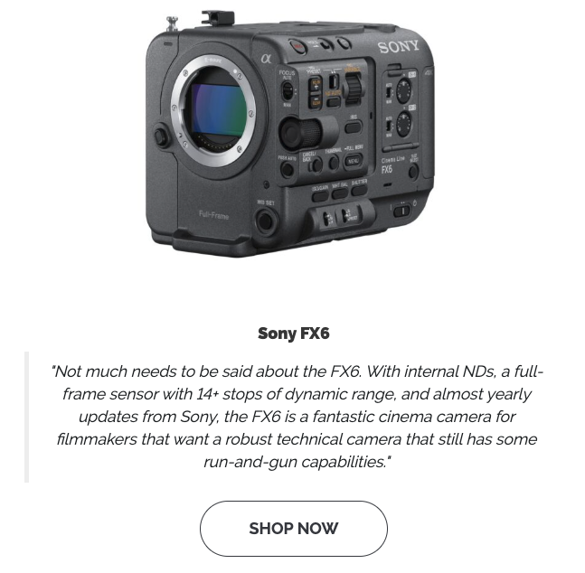 Sony FX6