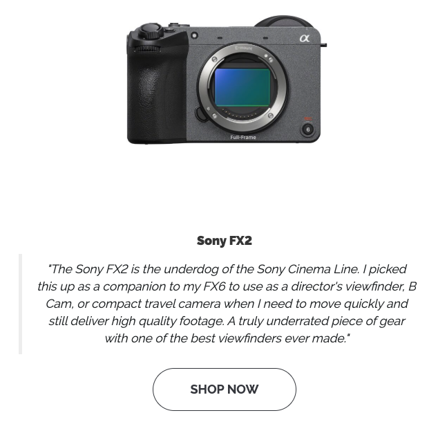 Sony FX2