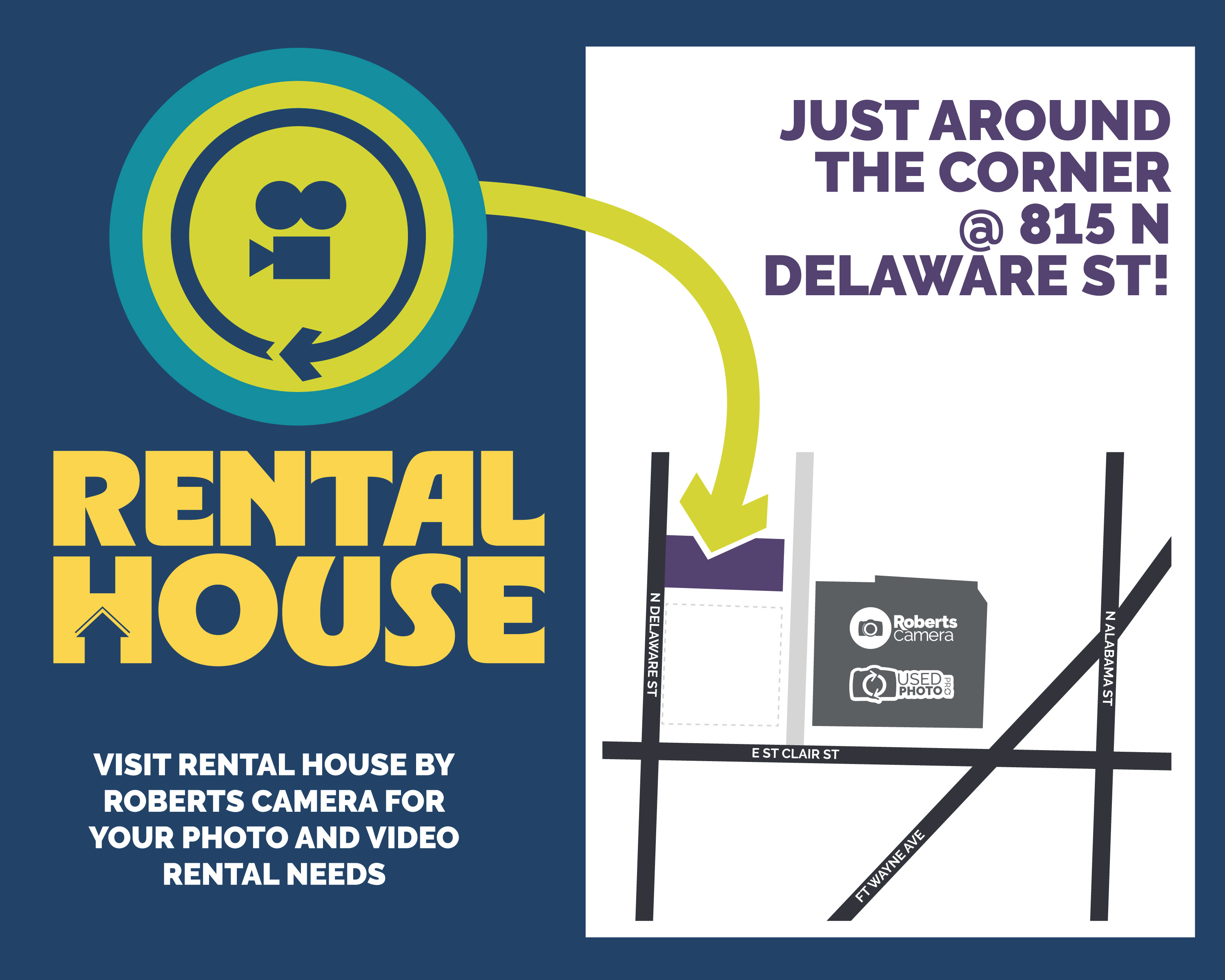 Visit Rental House - just around the corner!