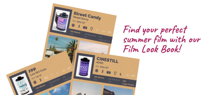 Find your perfect summer film with our Film Look Book!