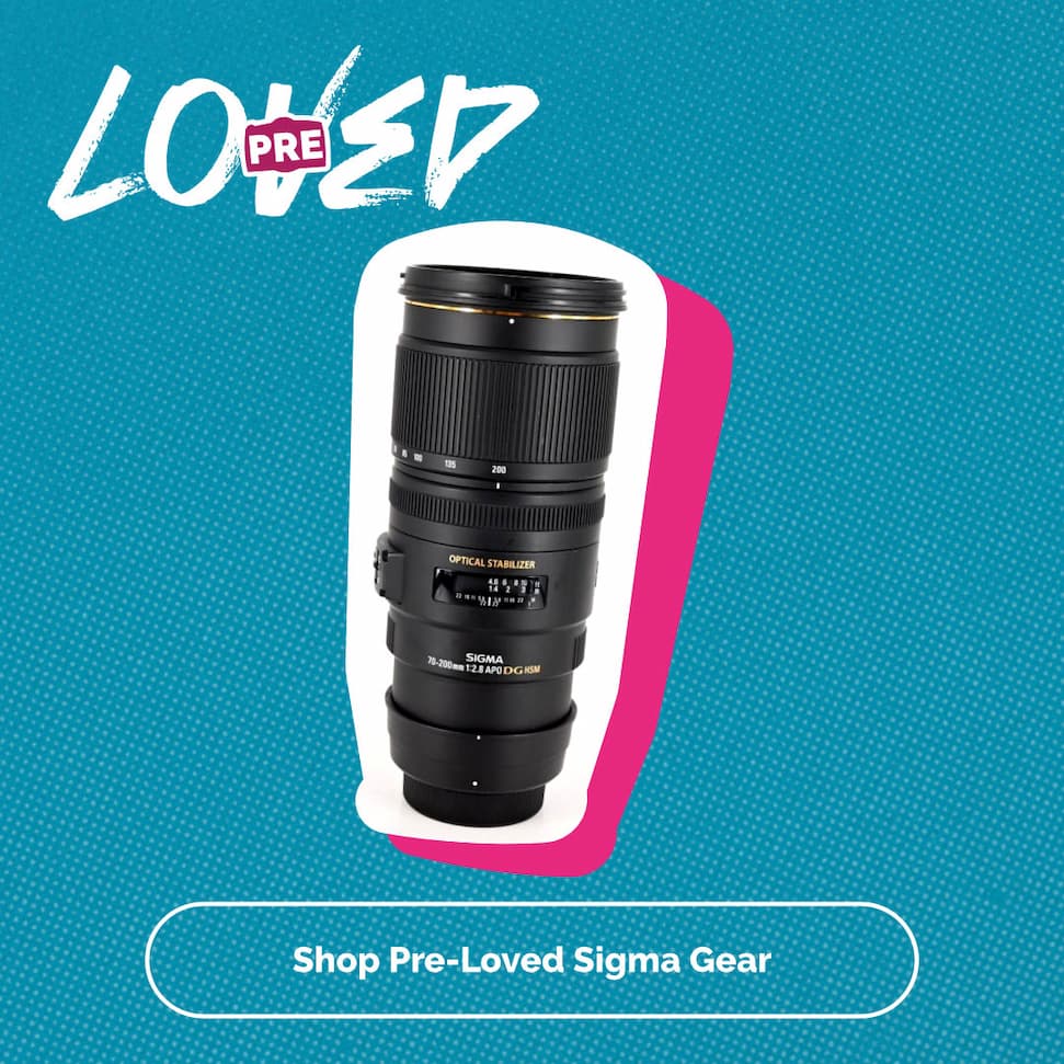Shop Pre-Loved Sigma Gear