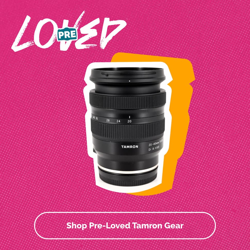 Shop Pre-Loved Tamron Gear