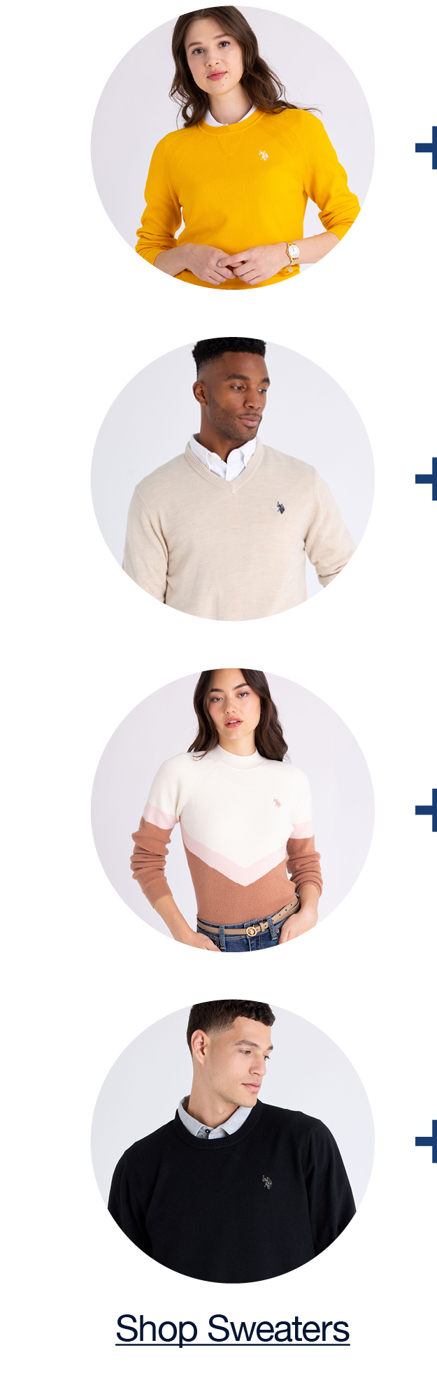 Shop sweaters