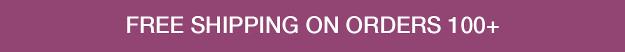 Free shipping on orders $100+