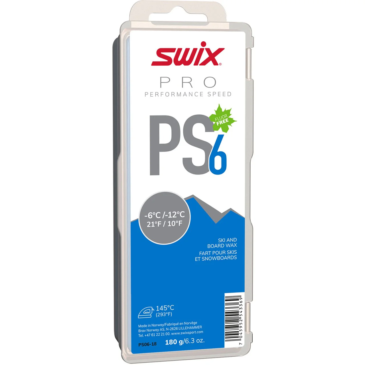 Image of Swix PS6 Blue 180g - Performance Speed