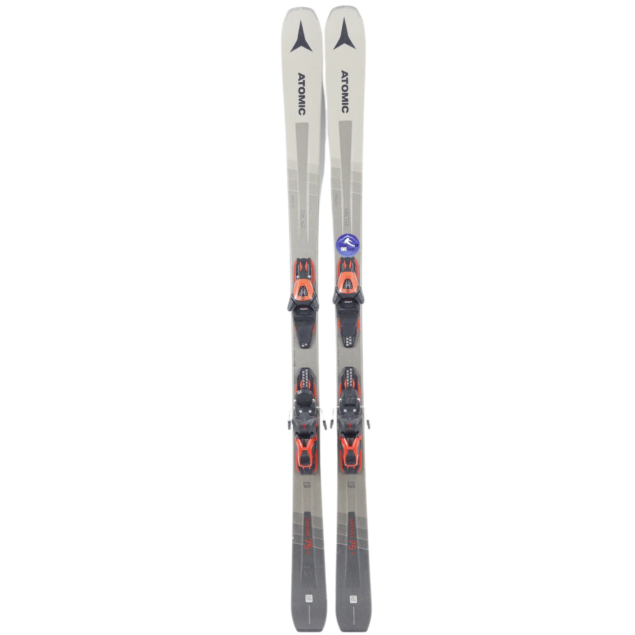 Image of Atomic Vantage 75 Prolite 169 cm + Atomic L10 Demo bindings 2020- USED