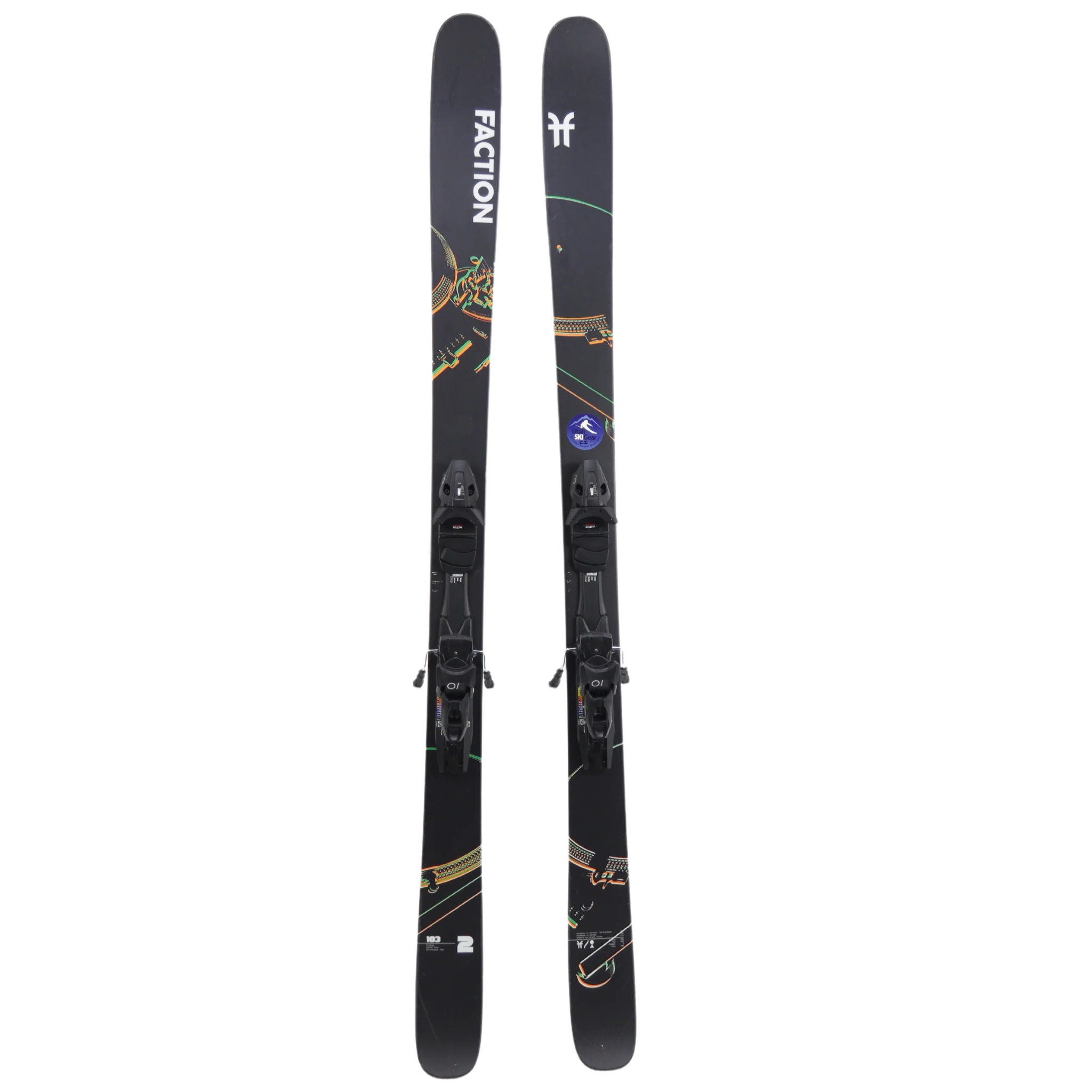 Image of Faction Prodigy 2 183cm + Tyrolia SP10 Bindings 2024 - USED