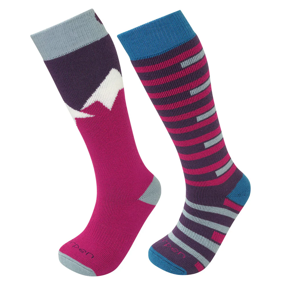 Image of Lorpen Kids 2-Pack Ski Socks