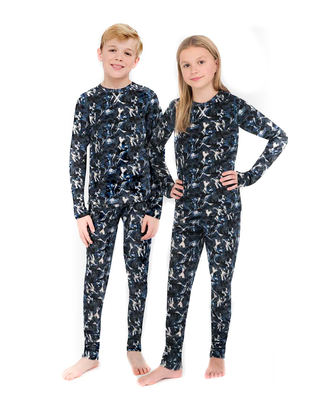 Image of Kids Terramar Thermafleece 4.0 2pc Set Baselayer