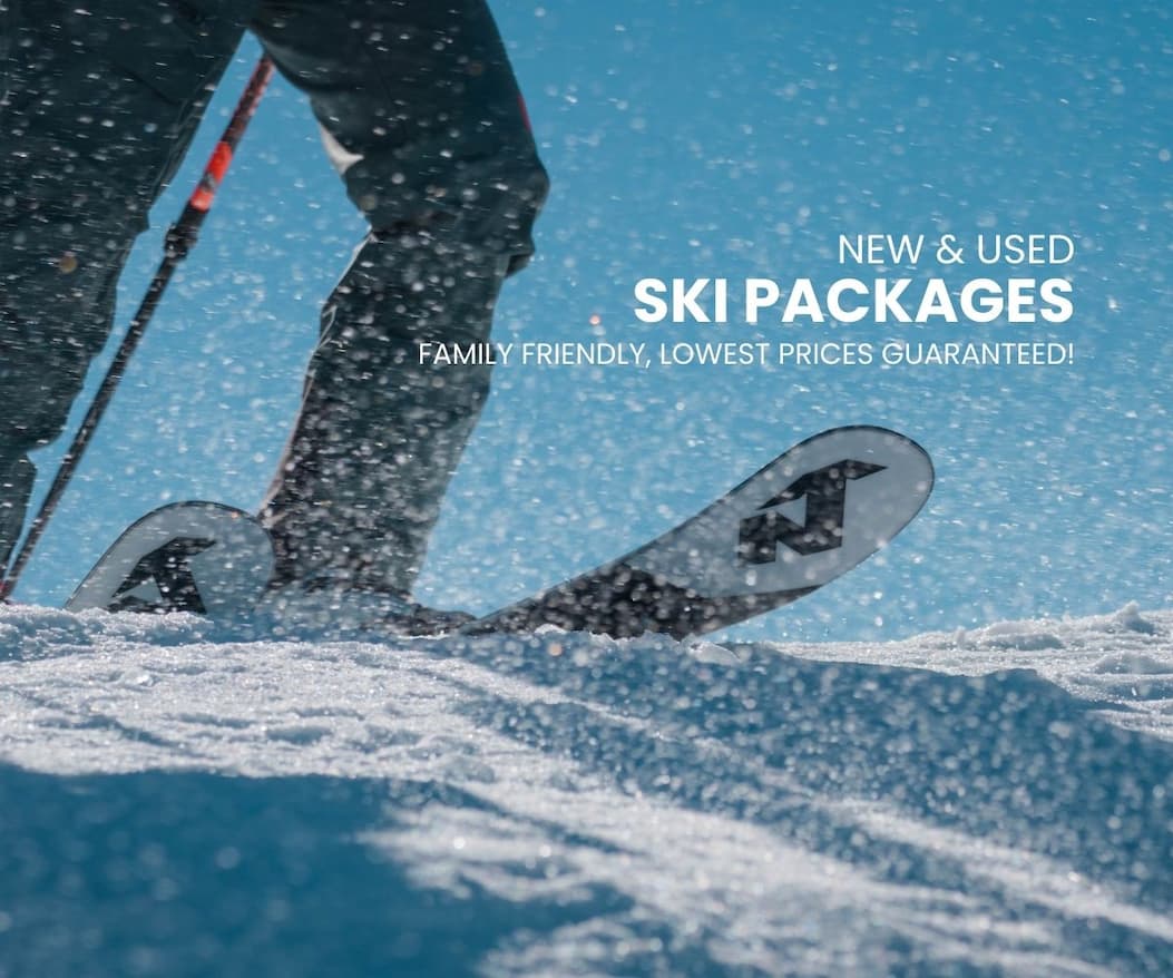new and used ski packages- family friendly, lowest prices guaranteed!