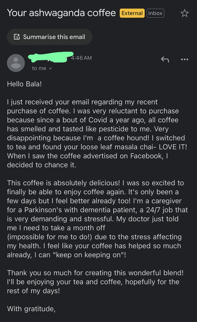 Ashwagandha Coffee Review