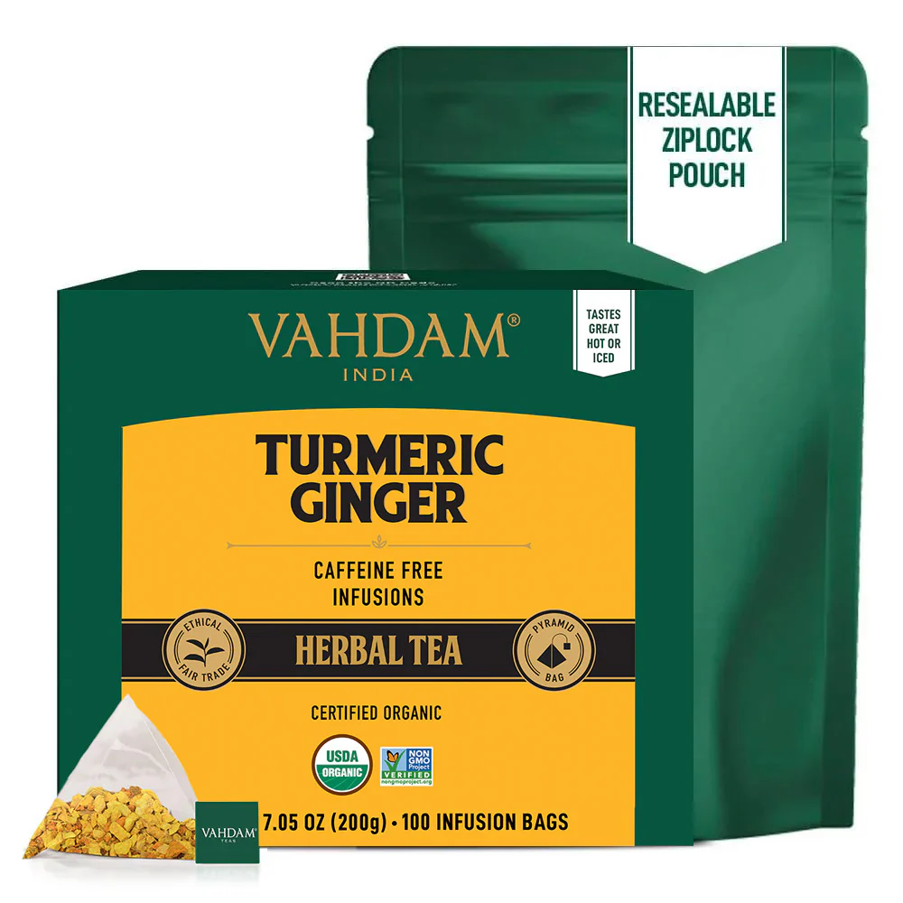 Turmeric Ginger Tea Bags