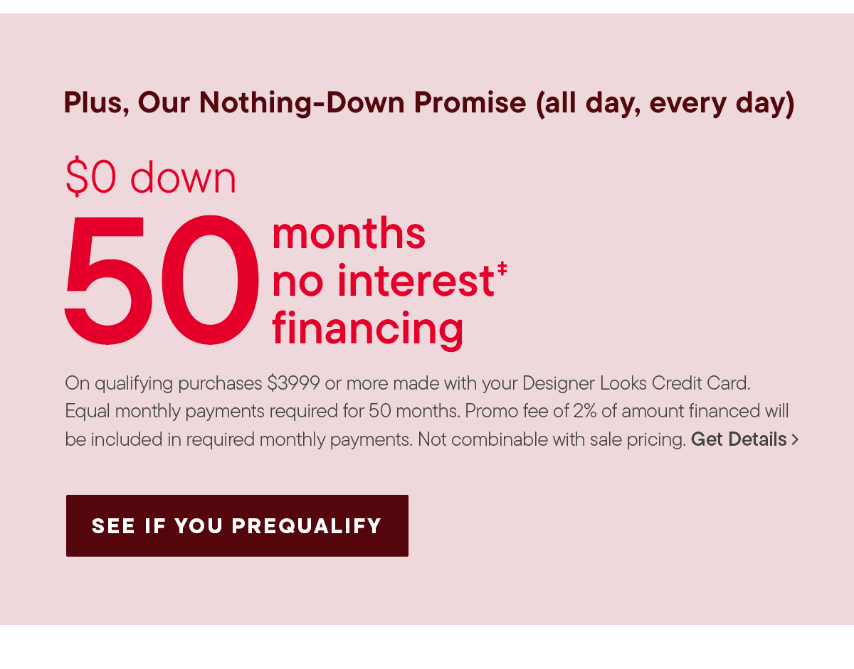 See if you prequalify