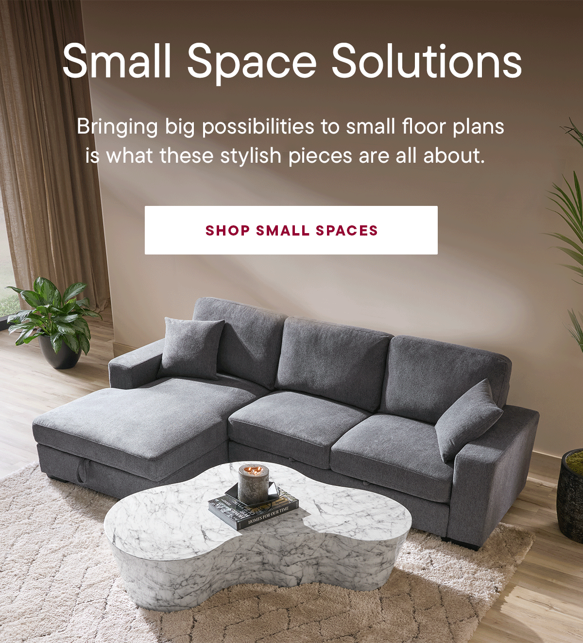 Shop small spaces