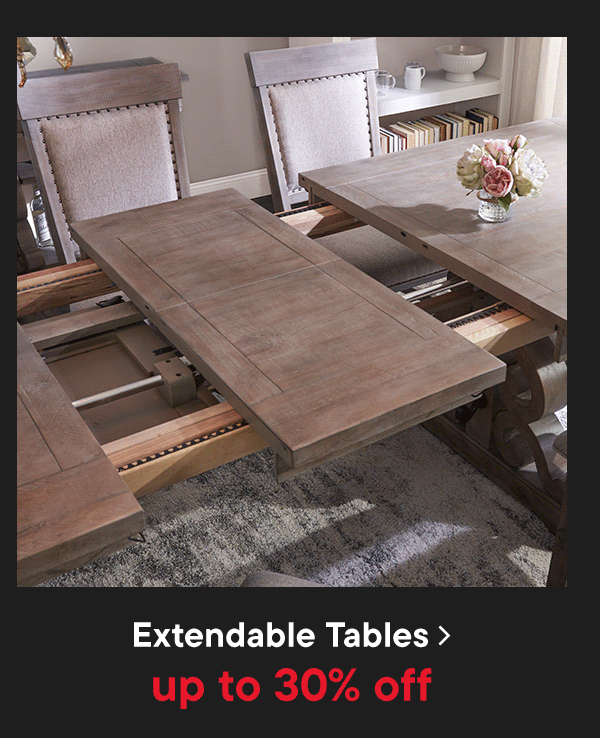 Shop extendable tables
