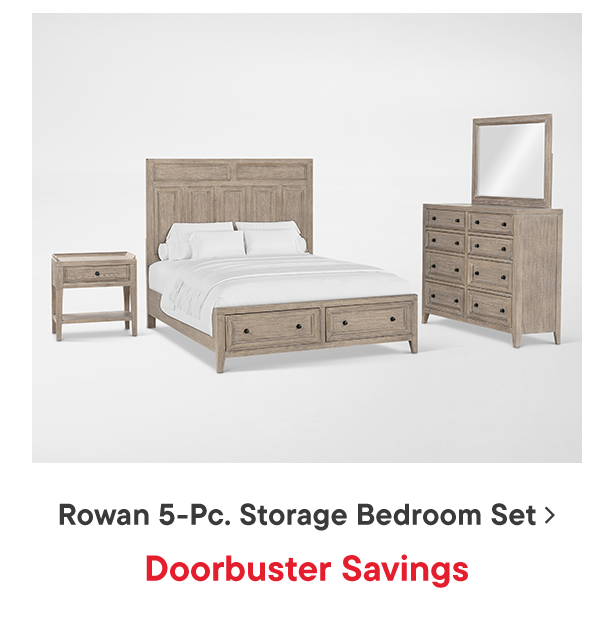 Rowan 5-Pc Storage Beds