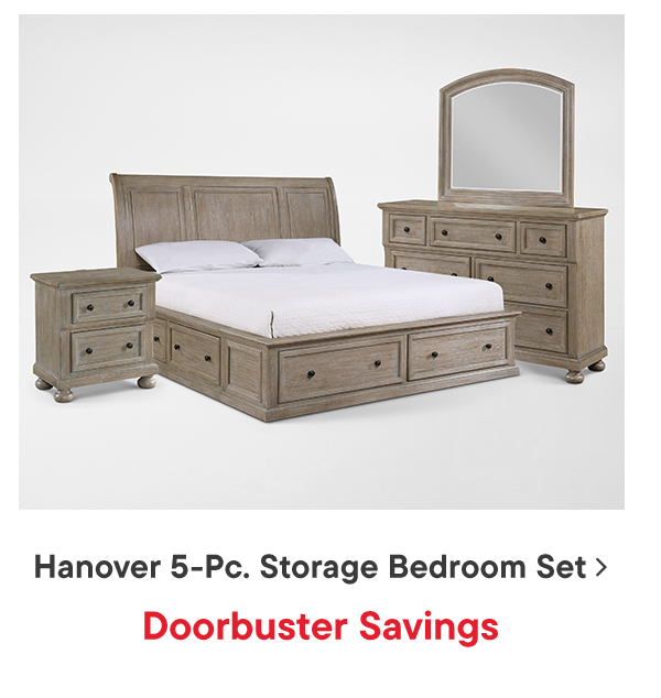 Hanover 5-Pc Storage Bed