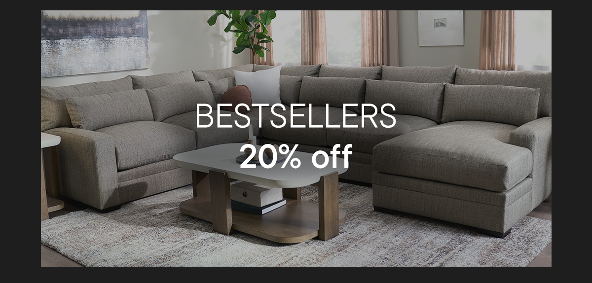 20% off custom bestsellers