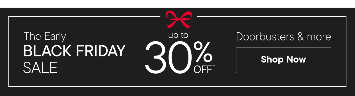 The Early Black Friday Sale