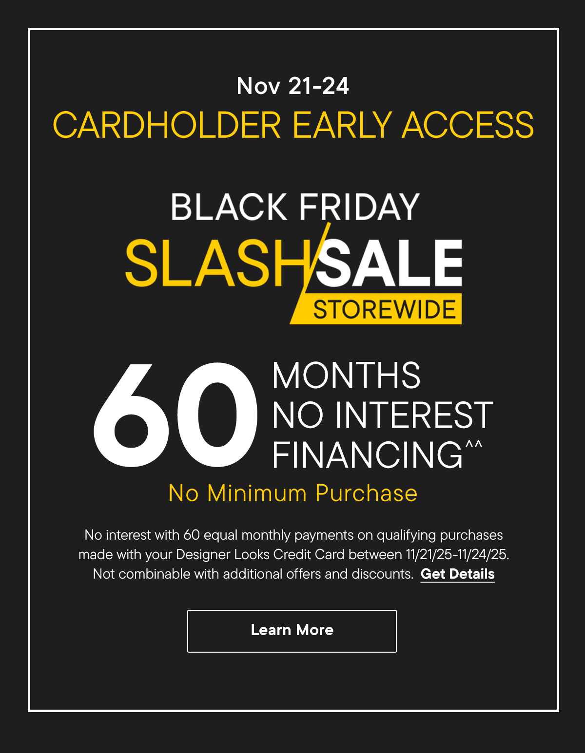 40 months no interest financing