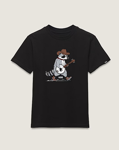 Little Kids Racoon Banjo T-Shirt