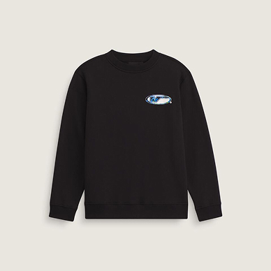 Kids Bevel Flame Crew Sweatshirt