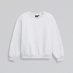 White Heather Salton Crew Sweatshirt
