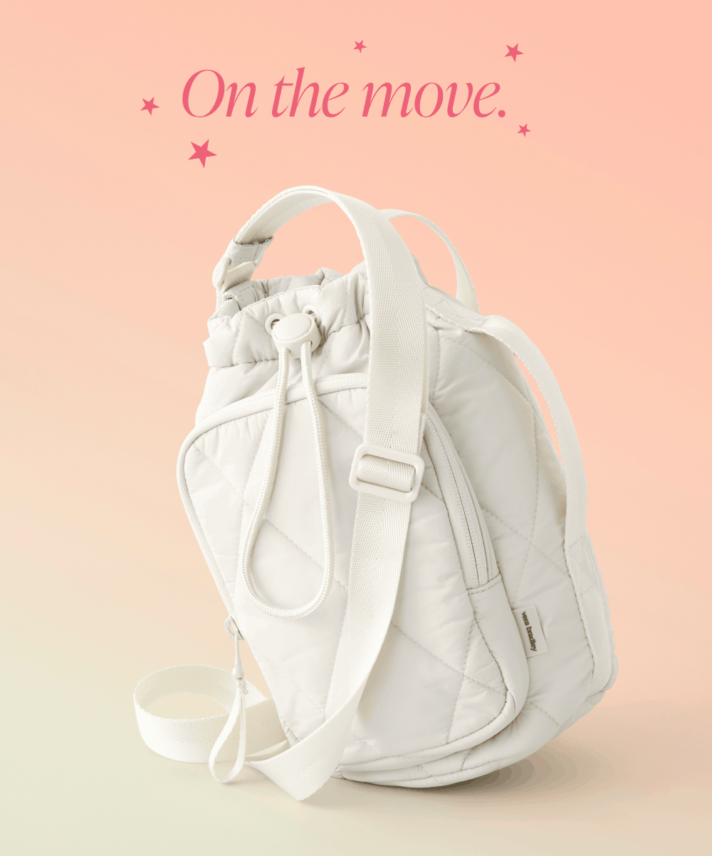 On the move.