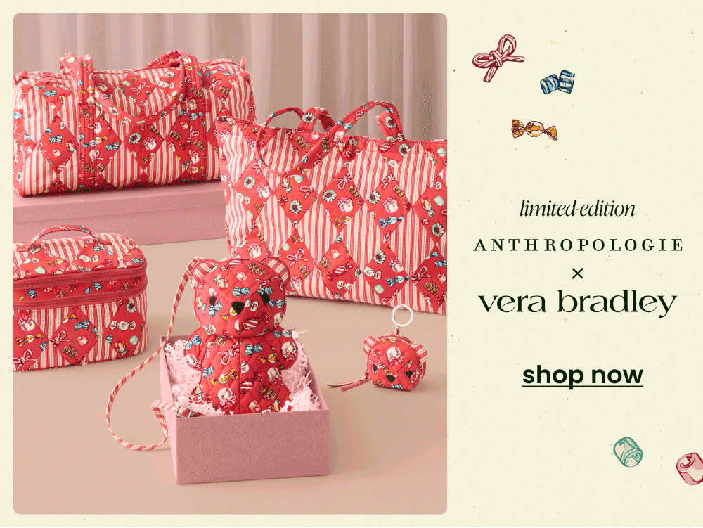 Limited-edition Anthropologie x Vera Bradley Collection