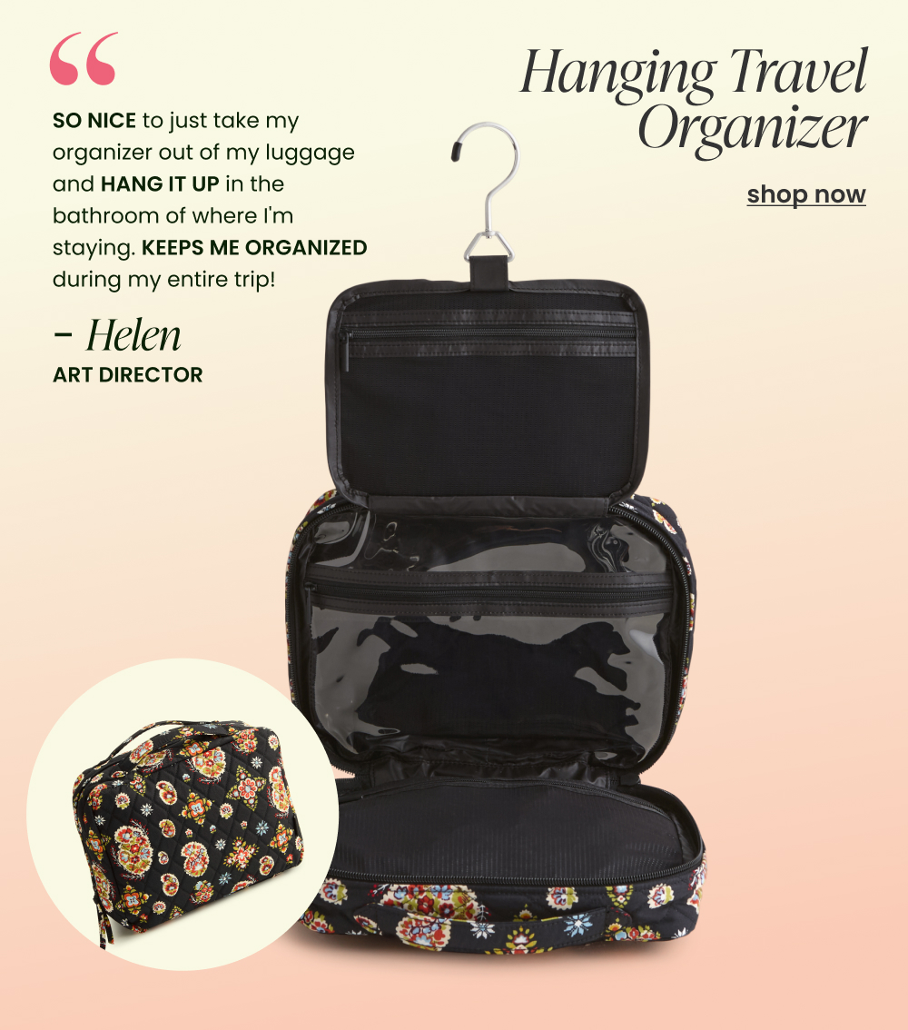 Shop Hanging Travel Organizer